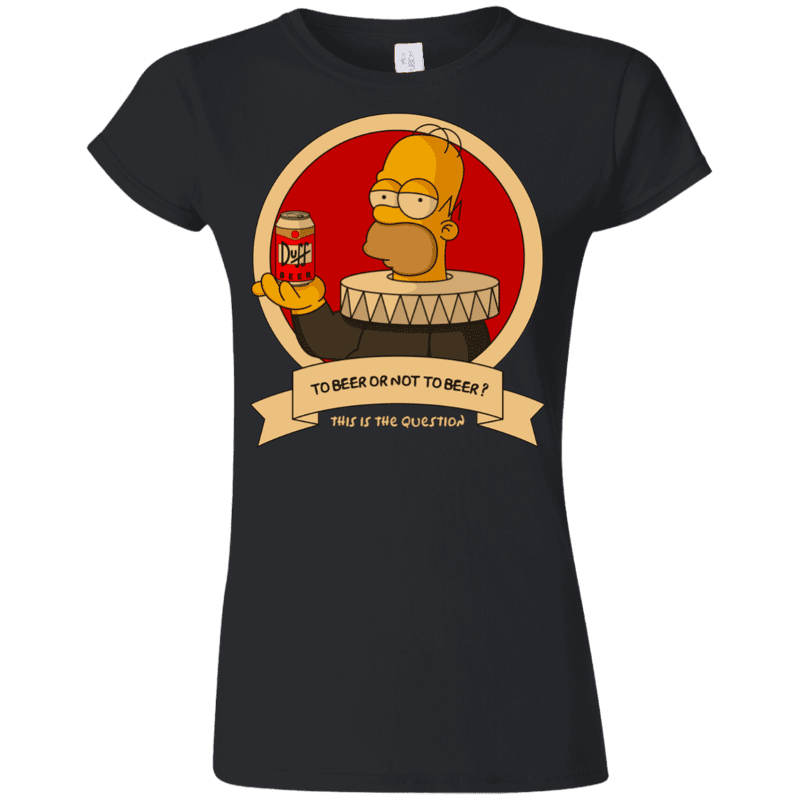 T-Shirts Black / S To Beer or not to Beer Junior Slimmer-Fit T-Shirt