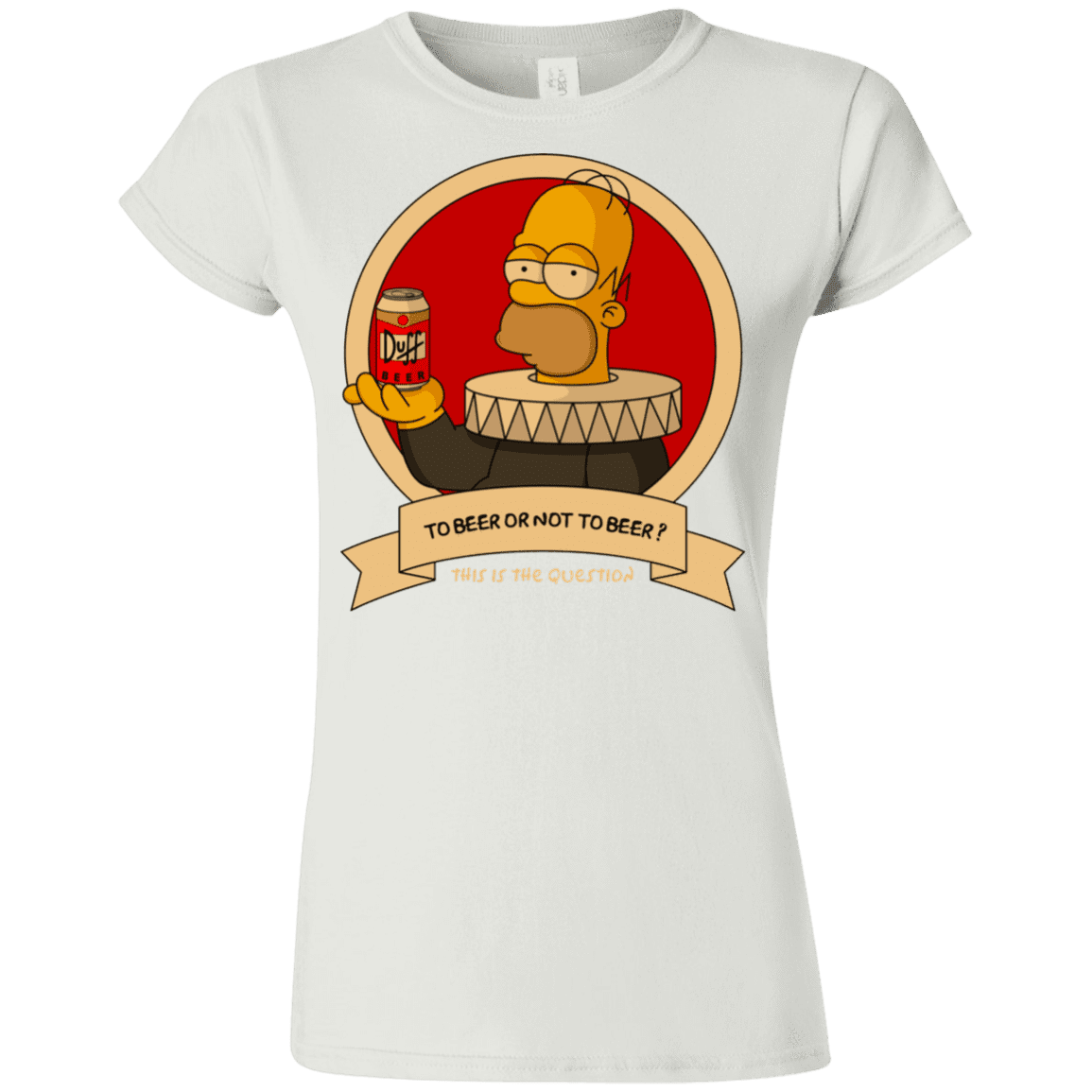 T-Shirts White / S To Beer or not to Beer Junior Slimmer-Fit T-Shirt