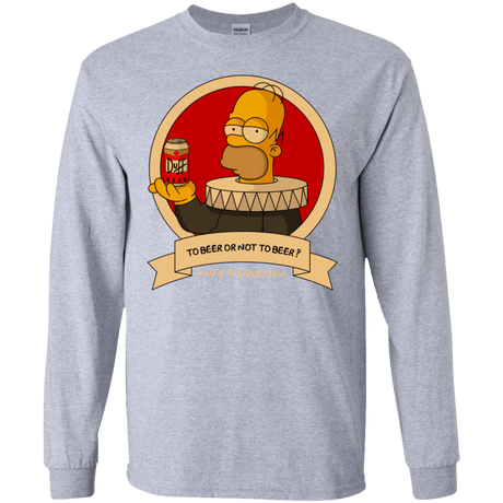 T-Shirts Sport Grey / S To Beer or not to Beer Men's Long Sleeve T-Shirt