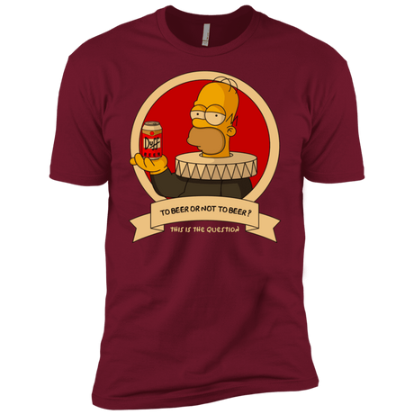 T-Shirts Cardinal / X-Small To Beer or not to Beer Men's Premium T-Shirt