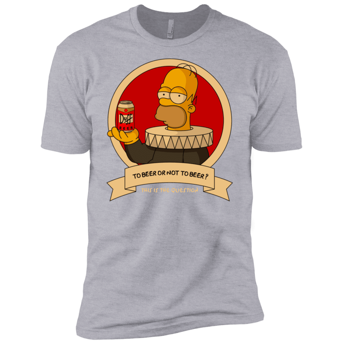 T-Shirts Heather Grey / X-Small To Beer or not to Beer Men's Premium T-Shirt