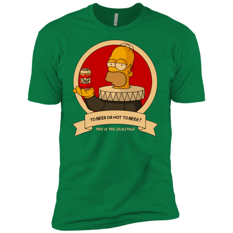 T-Shirts Kelly Green / X-Small To Beer or not to Beer Men's Premium T-Shirt