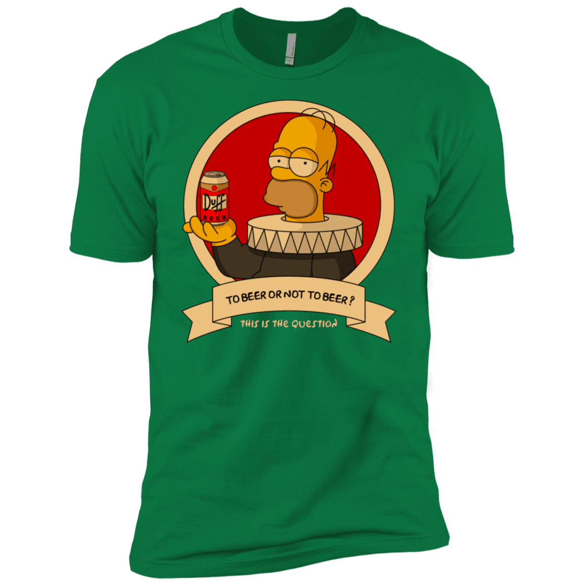 T-Shirts Kelly Green / X-Small To Beer or not to Beer Men's Premium T-Shirt