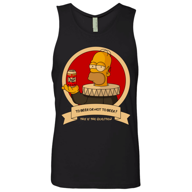 T-Shirts Black / S To Beer or not to Beer Men's Premium Tank Top