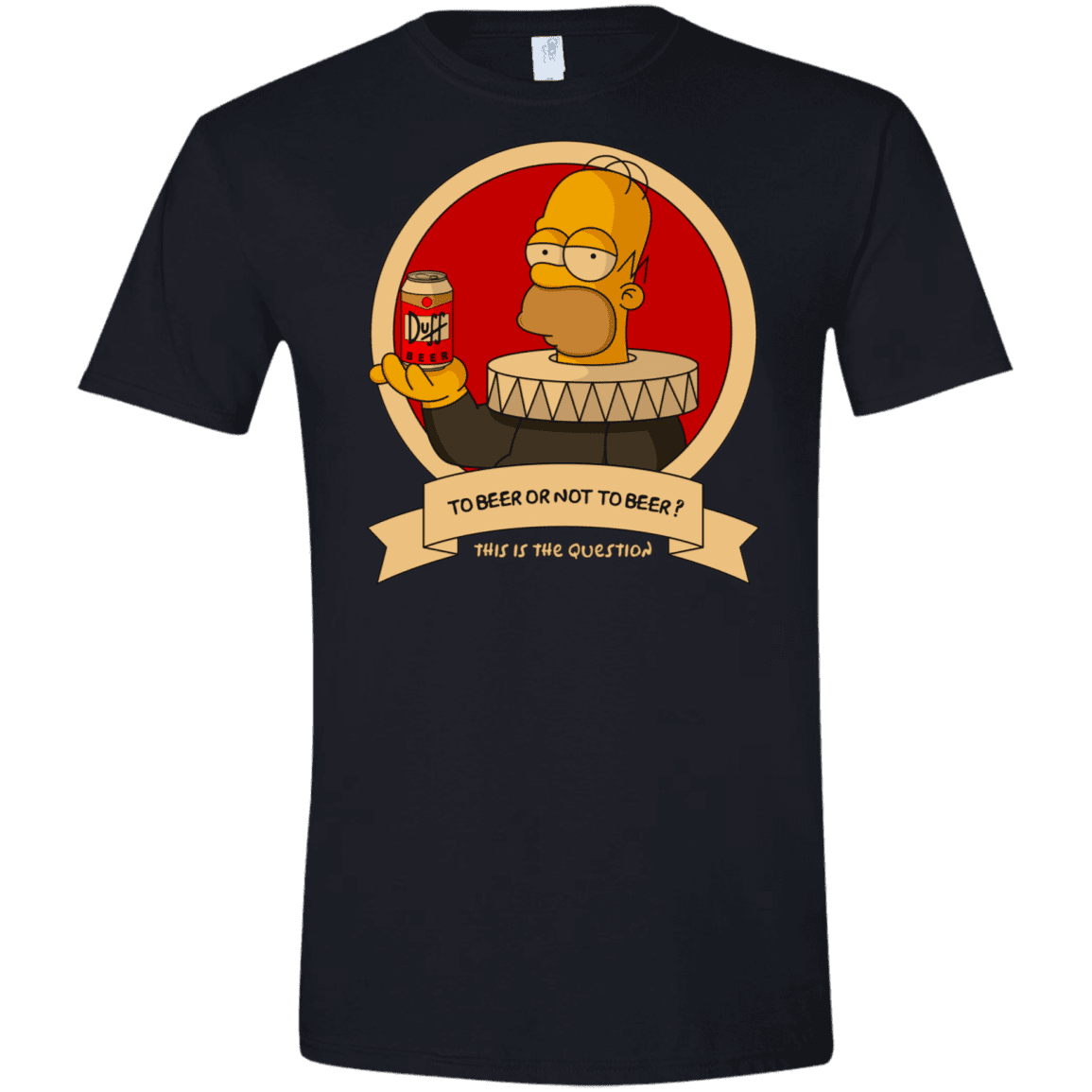 T-Shirts Black / X-Small To Beer or not to Beer Men's Semi-Fitted Softstyle