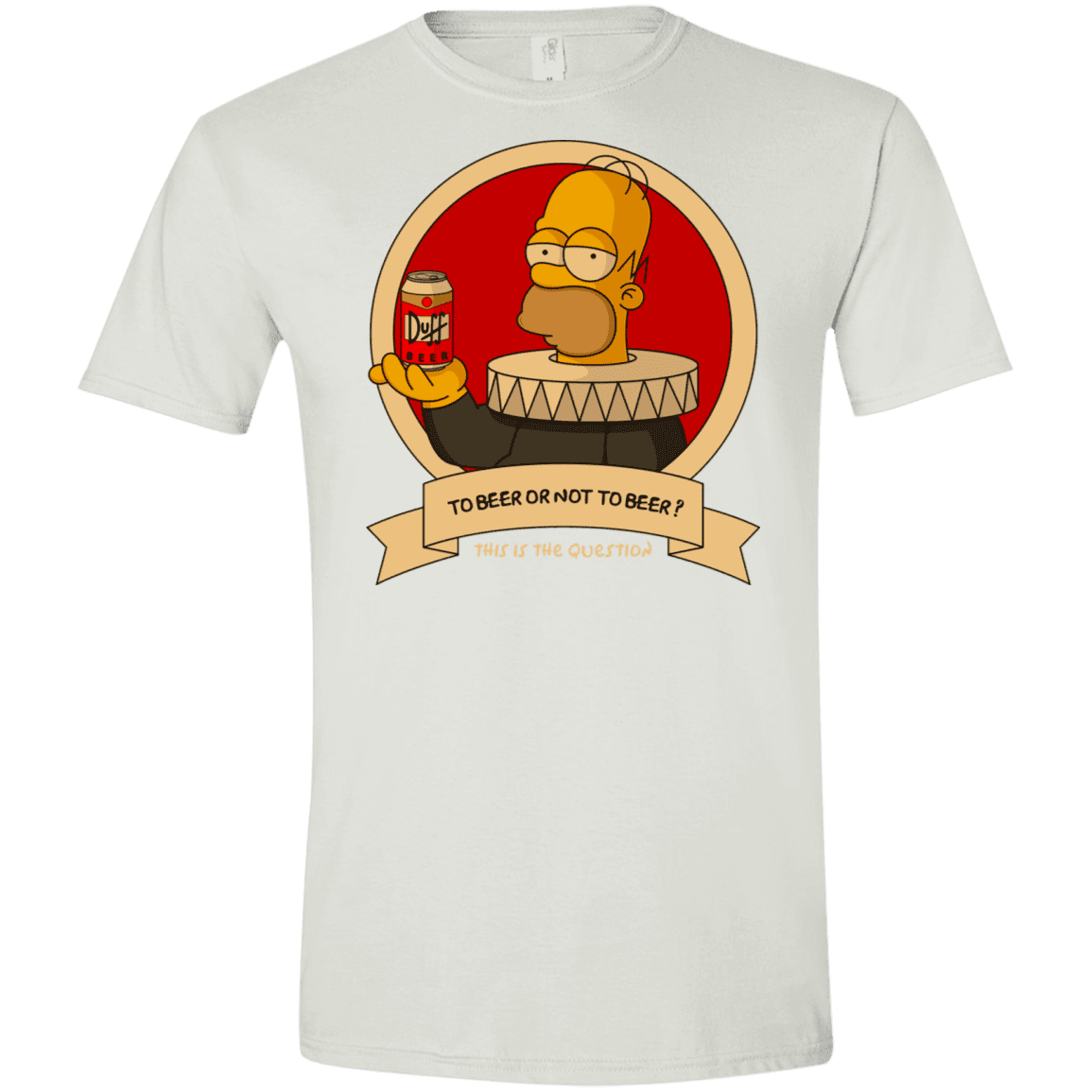 T-Shirts White / X-Small To Beer or not to Beer Men's Semi-Fitted Softstyle