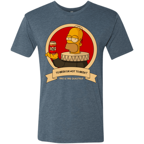 T-Shirts Indigo / S To Beer or not to Beer Men's Triblend T-Shirt