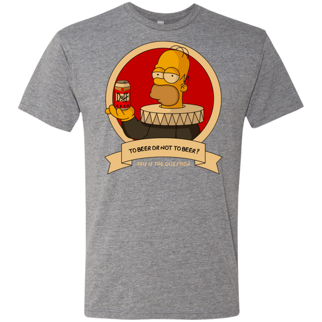 T-Shirts Premium Heather / S To Beer or not to Beer Men's Triblend T-Shirt