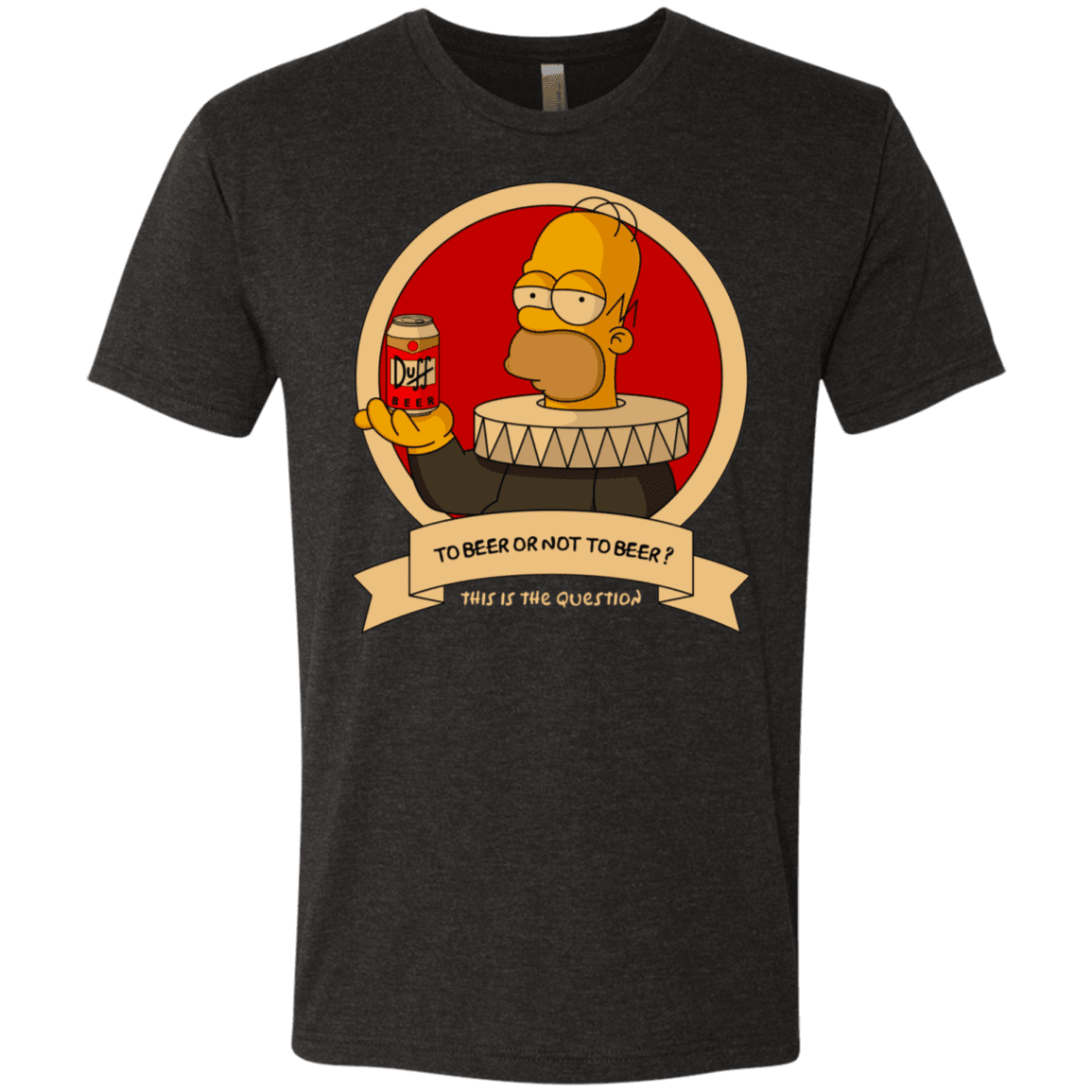 T-Shirts Vintage Black / S To Beer or not to Beer Men's Triblend T-Shirt