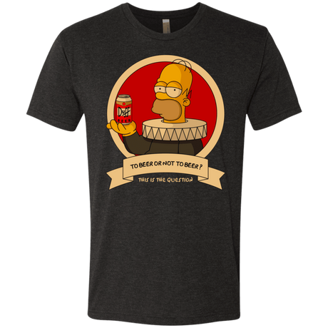T-Shirts Vintage Black / S To Beer or not to Beer Men's Triblend T-Shirt
