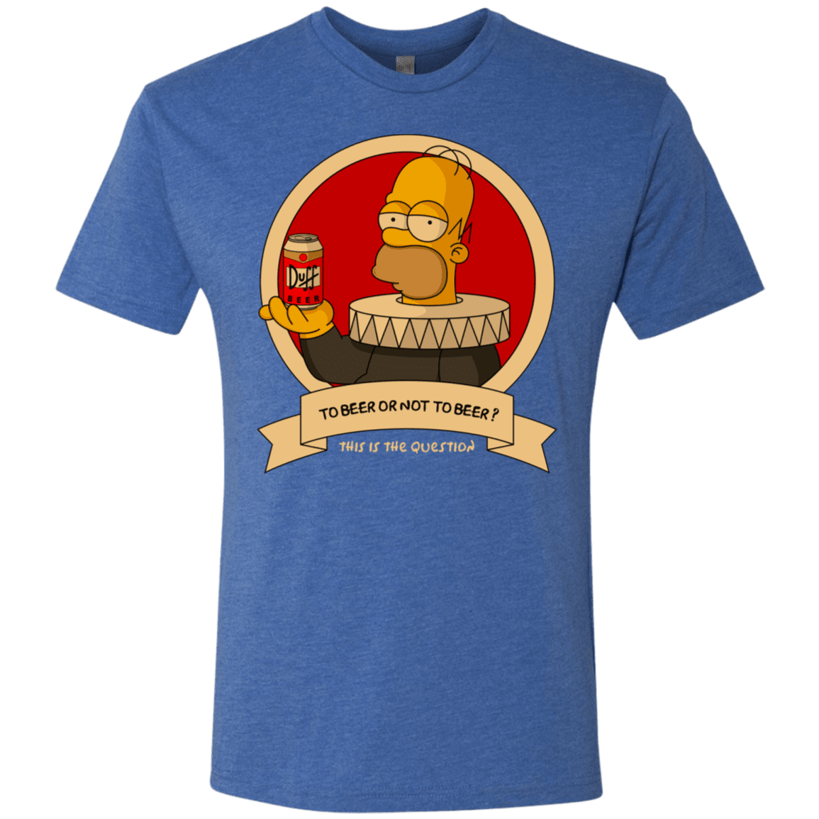 T-Shirts Vintage Royal / S To Beer or not to Beer Men's Triblend T-Shirt