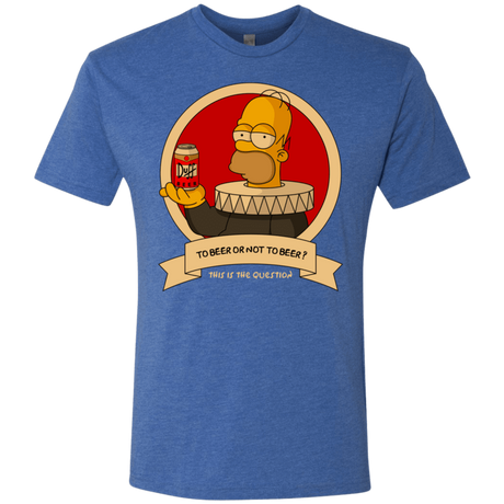 T-Shirts Vintage Royal / S To Beer or not to Beer Men's Triblend T-Shirt
