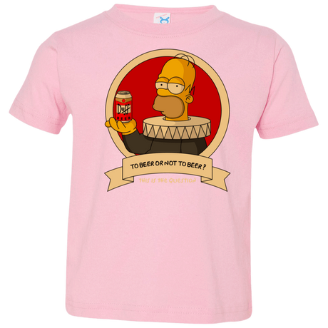 T-Shirts Pink / 2T To Beer or not to Beer Toddler Premium T-Shirt