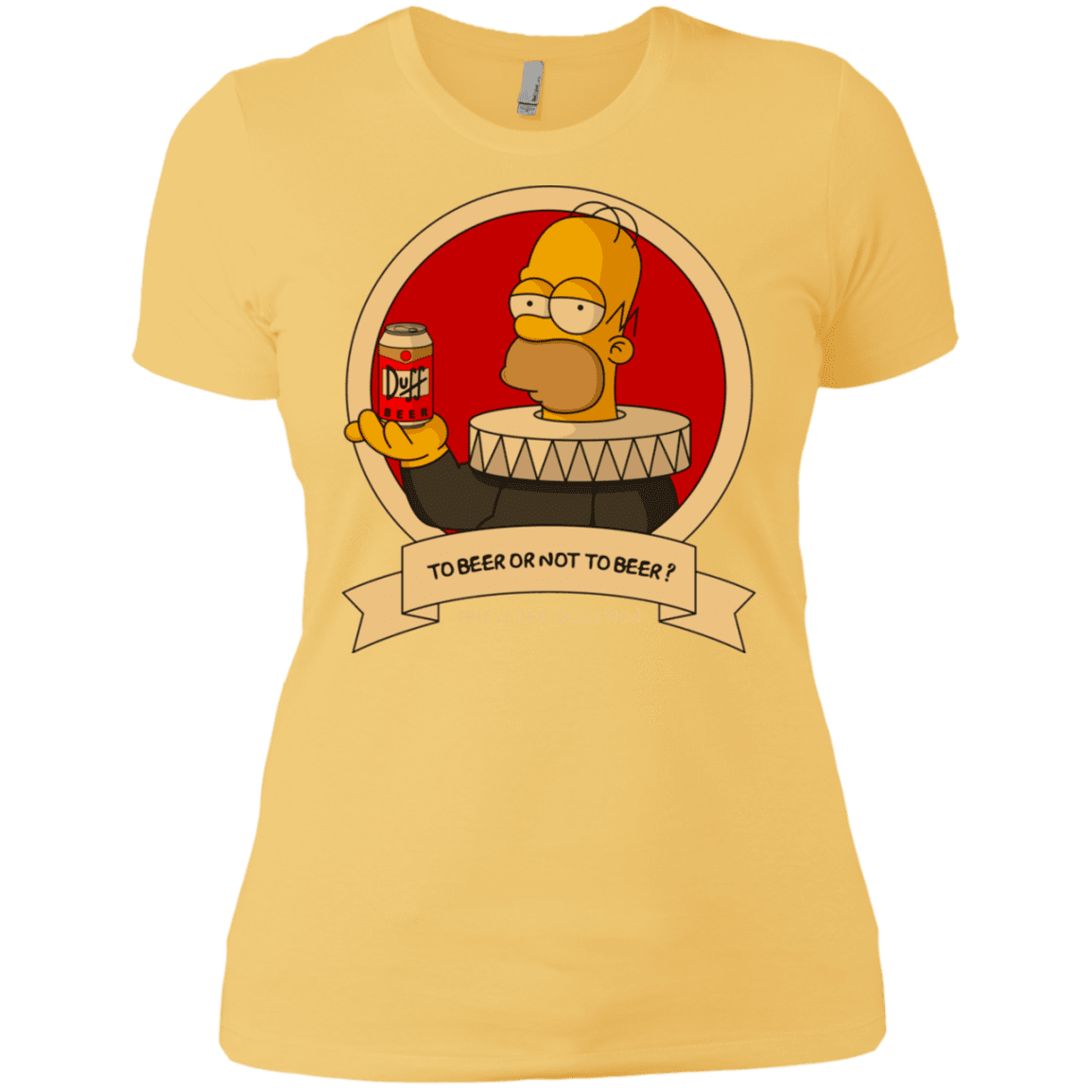 T-Shirts Banana Cream/ / X-Small To Beer or not to Beer Women's Premium T-Shirt