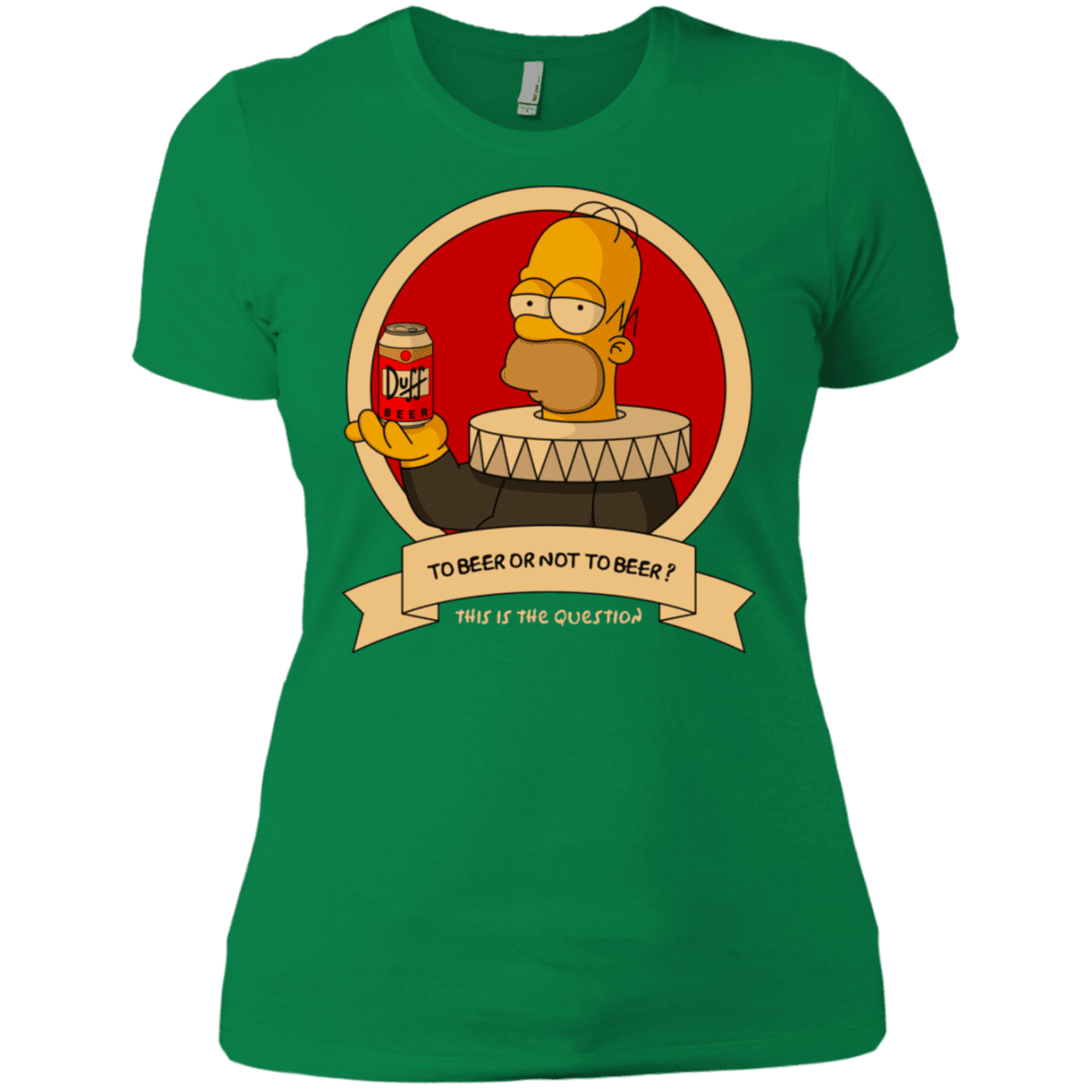 T-Shirts Kelly Green / X-Small To Beer or not to Beer Women's Premium T-Shirt