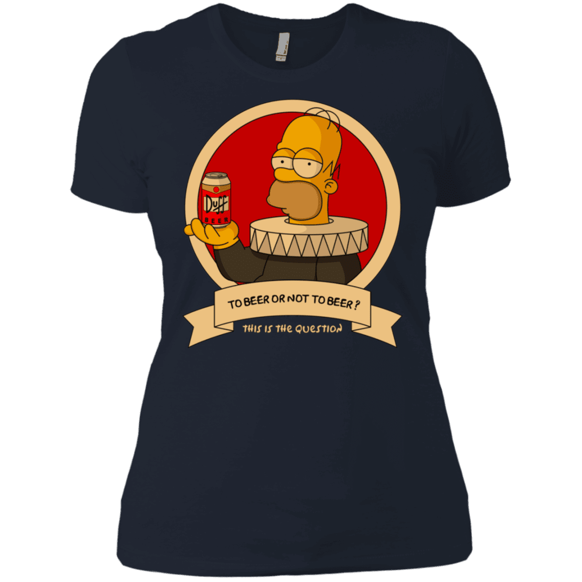 T-Shirts Midnight Navy / X-Small To Beer or not to Beer Women's Premium T-Shirt