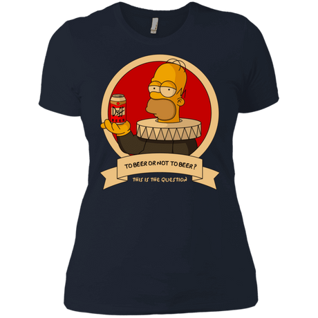 T-Shirts Midnight Navy / X-Small To Beer or not to Beer Women's Premium T-Shirt