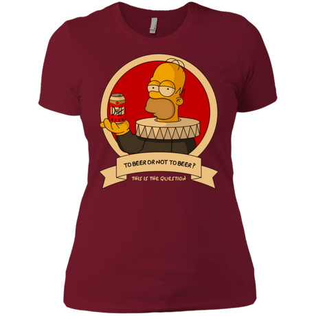 T-Shirts Scarlet / S To Beer or not to Beer Women's Premium T-Shirt