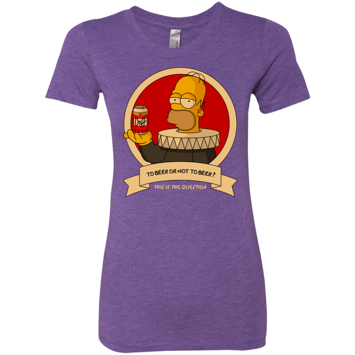 T-Shirts Purple Rush / S To Beer or not to Beer Women's Triblend T-Shirt