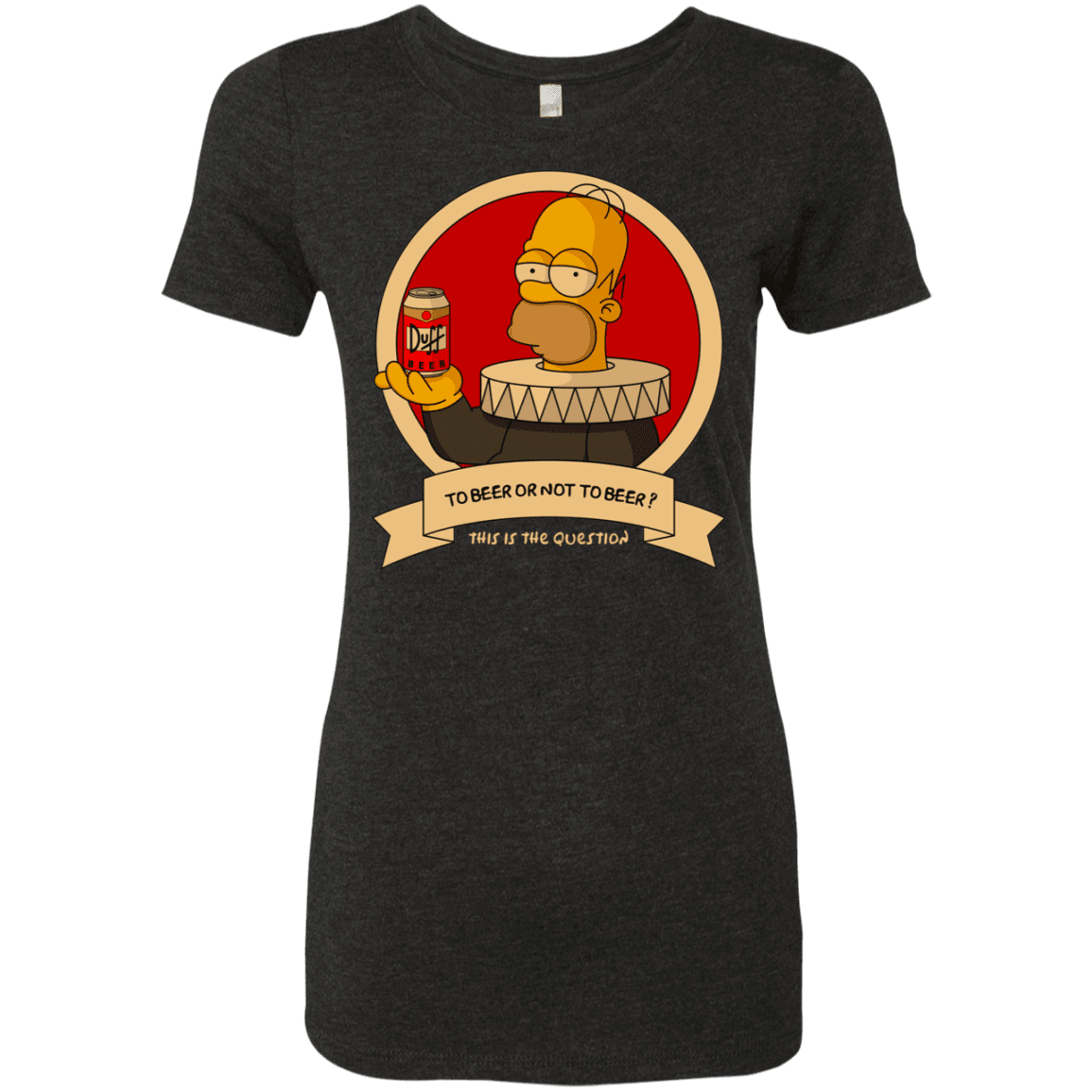 T-Shirts Vintage Black / S To Beer or not to Beer Women's Triblend T-Shirt