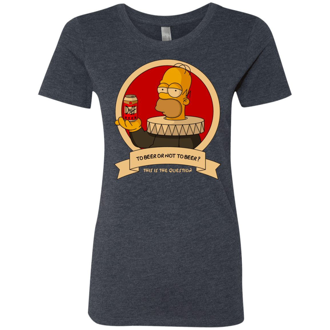 T-Shirts Vintage Navy / S To Beer or not to Beer Women's Triblend T-Shirt