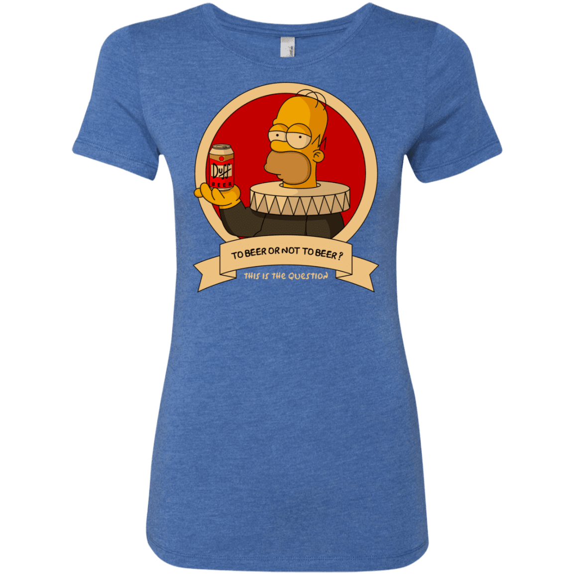 T-Shirts Vintage Royal / S To Beer or not to Beer Women's Triblend T-Shirt