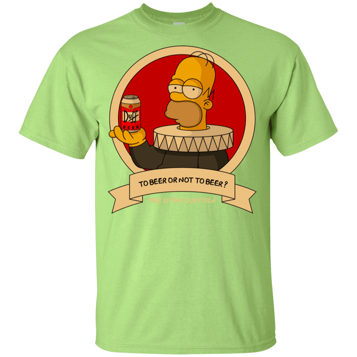 T-Shirts Mint Green / YXS To Beer or not to Beer Youth T-Shirt