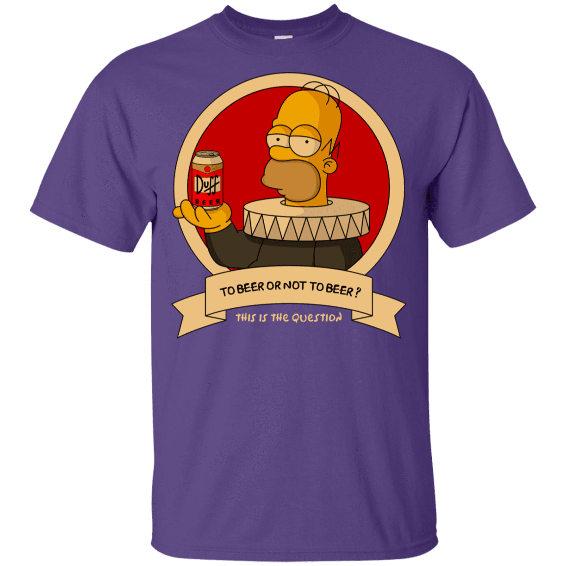 T-Shirts Purple / YXS To Beer or not to Beer Youth T-Shirt