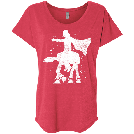 T-Shirts Vintage Red / X-Small To Hoth Triblend Dolman Sleeve