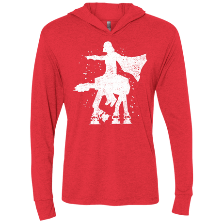 T-Shirts Vintage Red / X-Small To Hoth Triblend Long Sleeve Hoodie Tee