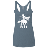 To Hoth Women's Triblend Racerback Tank