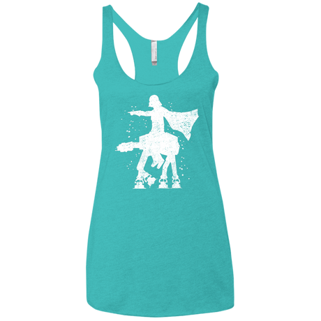 T-Shirts Tahiti Blue / X-Small To Hoth Women's Triblend Racerback Tank