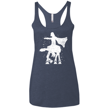 T-Shirts Vintage Navy / X-Small To Hoth Women's Triblend Racerback Tank