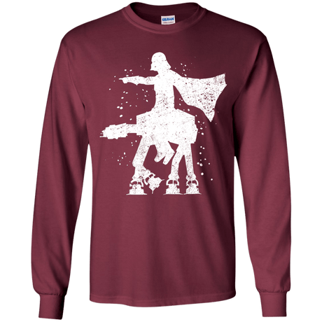 T-Shirts Maroon / YS To Hoth Youth Long Sleeve T-Shirt
