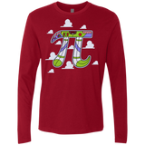 T-Shirts Cardinal / Small To Infinity Men's Premium Long Sleeve
