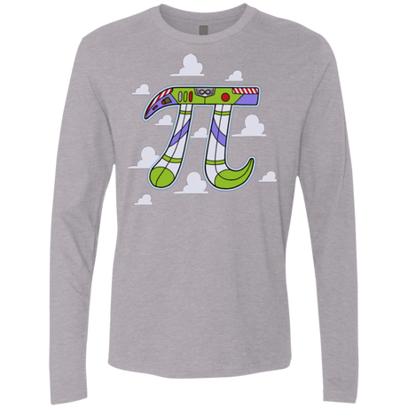 T-Shirts Heather Grey / Small To Infinity Men's Premium Long Sleeve