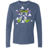 T-Shirts Indigo / Small To Infinity Men's Premium Long Sleeve