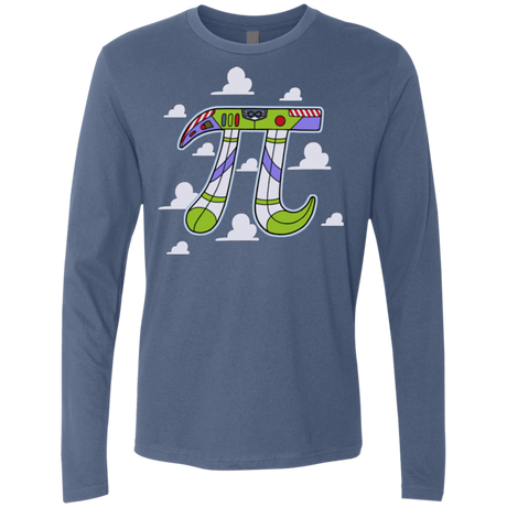 T-Shirts Indigo / Small To Infinity Men's Premium Long Sleeve