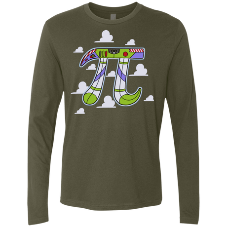 T-Shirts Military Green / Small To Infinity Men's Premium Long Sleeve