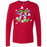 T-Shirts Red / Small To Infinity Men's Premium Long Sleeve