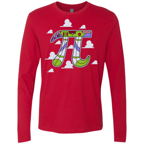 T-Shirts Red / Small To Infinity Men's Premium Long Sleeve