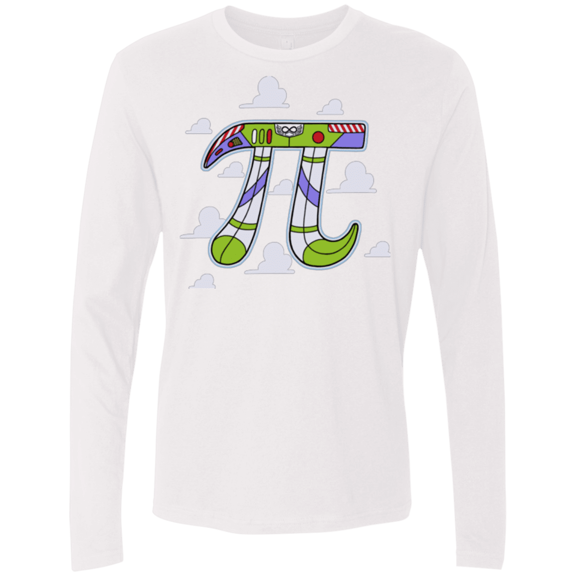 T-Shirts White / Small To Infinity Men's Premium Long Sleeve