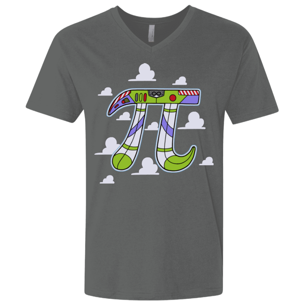 T-Shirts Heavy Metal / X-Small To Infinity Men's Premium V-Neck