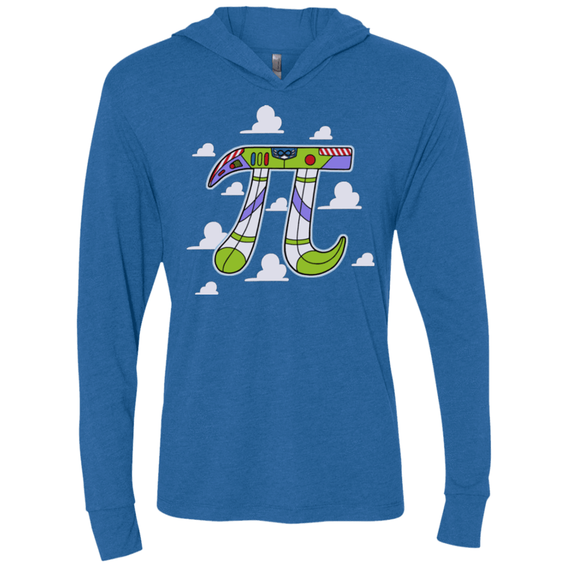 T-Shirts Vintage Royal / X-Small To Infinity Triblend Long Sleeve Hoodie Tee