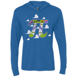 T-Shirts Vintage Royal / X-Small To Infinity Triblend Long Sleeve Hoodie Tee