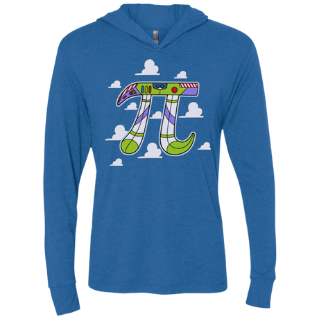 T-Shirts Vintage Royal / X-Small To Infinity Triblend Long Sleeve Hoodie Tee