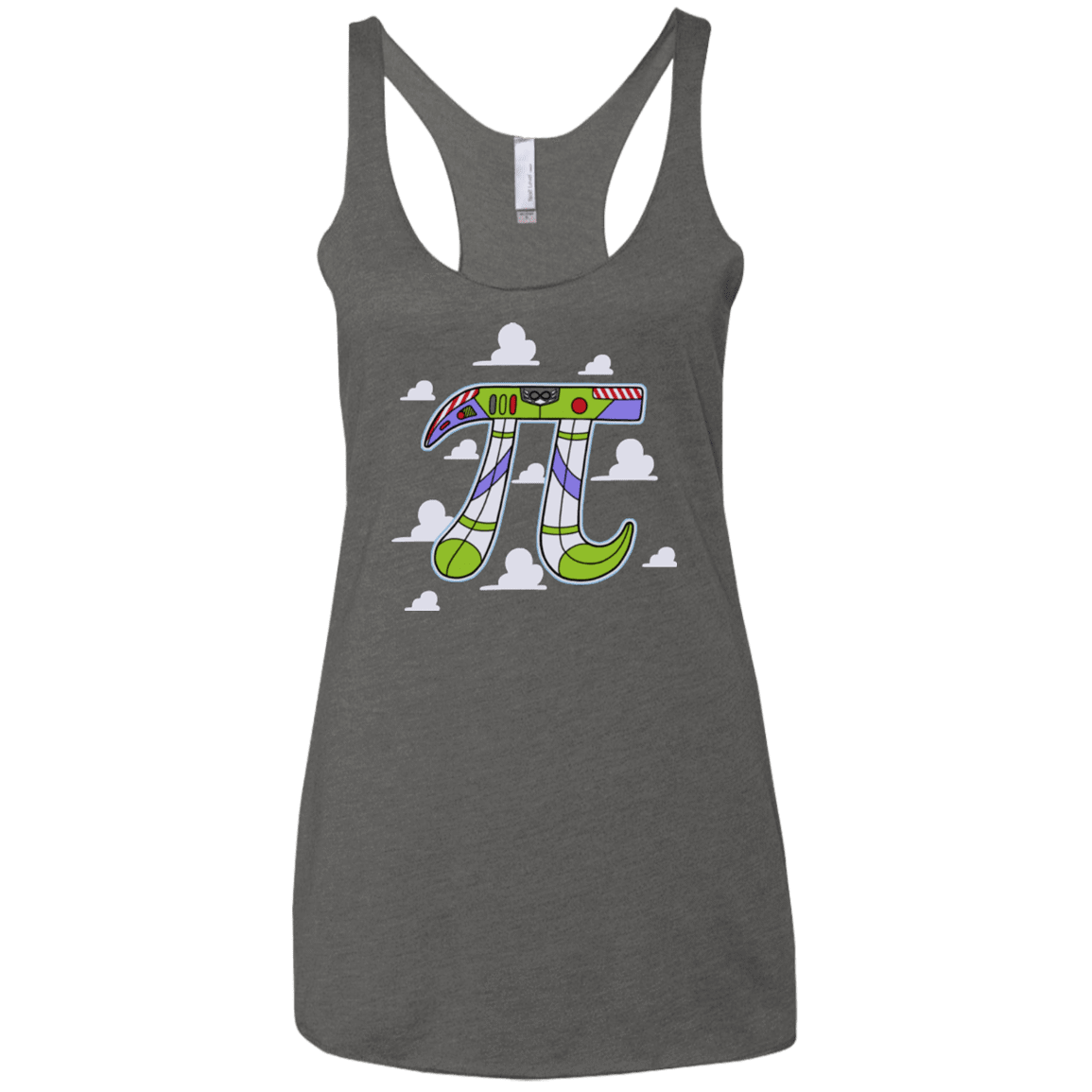 To Infinity Women's Triblend Racerback Tank