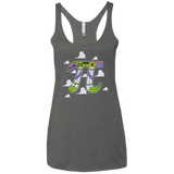 To Infinity Women's Triblend Racerback Tank