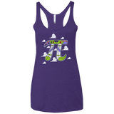 To Infinity Women's Triblend Racerback Tank
