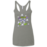 To Infinity Women's Triblend Racerback Tank
